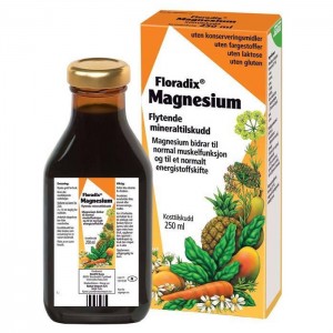 Floradix Flytende mineraltilskudd - Magnesium 250 ml