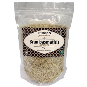 Brun Basmati ris, økologisk